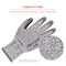 Ergodyne ANSI A3 PU Coated CR Gloves 12-Pair, Gray, Size XL 7030-12PR - alternate 8